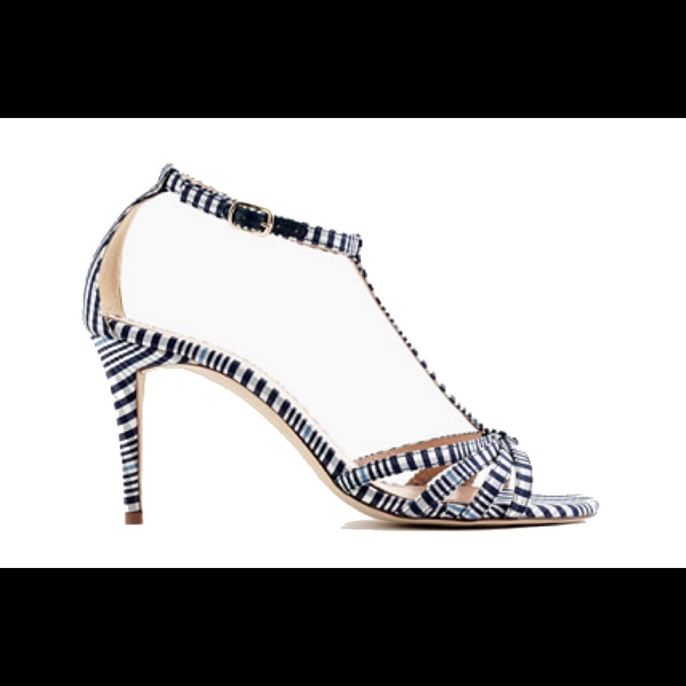 J.Crew Printed Multistrap Sandals